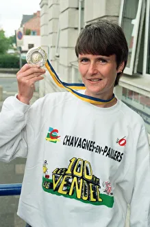 Sharon Gayter who was a member of the British Silver Medal winning team at the European Sharon Gayter who was a member of the British Silver Medal winning team at the European