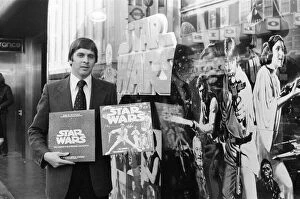 Images Dated 31st December 1977: Side by Side, Star Wars Vinyl Records on Sale for 65 pence at Woolworth store, and 1