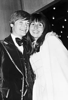 Simon Ward actor with his wife Alexandra at the premiere of the film " Simon Ward actor with his wife Alexandra at the premiere of the film "