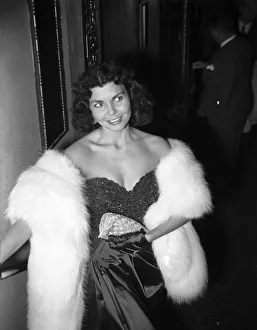 Simone Silva, french actress pictured at film premiere of Cyrano de Bergerac, London Simone Silva, french actress pictured at film premiere of Cyrano de Bergerac, London