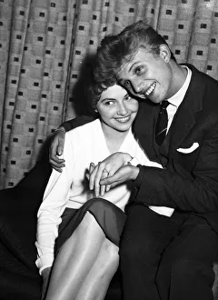 Singer and actor Tommy Steele announces his engagement to Ann Donoghue. 11th June 1958 Singer and actor Tommy Steele announces his engagement to Ann Donoghue. 11th June 1958