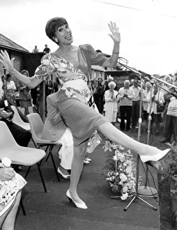 Singer Anita Harris at Torbay Hospital League of Friends fete. June 3 1992 Singer Anita Harris at Torbay Hospital League of Friends fete. June 3 1992