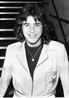 Images Dated 4th January 1975: Singer David Essex pictured 4 January 1975