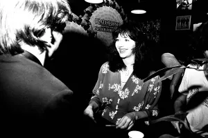 Singer Kate Bush at Virgin Records in Eldon Square, Newcastle signing autographs Singer Kate Bush at Virgin Records in Eldon Square, Newcastle signing autographs
