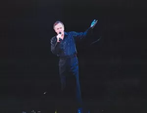 Images Dated 24th February 1999: Singer Neil Diamond performs in concert at the Telewest Arena in Newcastle 24 February