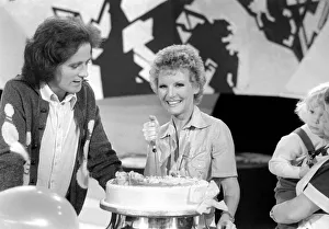 Singer, Petula Clark seen here with Gilbert of Gilbert and Sullivan Singer, Petula Clark seen here with Gilbert of Gilbert and Sullivan