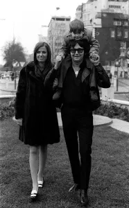 Singer Roy Orbison with wife Barbara & son Wesley 1970 his only remaining son after Singer Roy Orbison with wife Barbara & son Wesley 1970 his only remaining son after