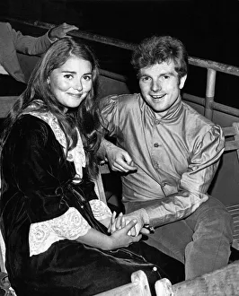 Singer Van Morrison and Janet Planet. 10th October 1967 Singer Van Morrison and Janet Planet. 10th October 1967