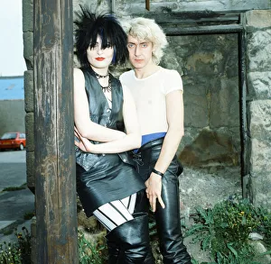Siouxsie Sioux and Budgie of The Creatures. 1983 Siouxsie Sioux and Budgie of The Creatures. 1983