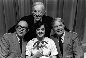 Sir Alec Guinness with Eric Morecambe, Ernie Wise and Gemma Craven appearing in Sir Alec Guinness with Eric Morecambe, Ernie Wise and Gemma Craven appearing in