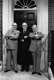 Sir Alec Guinness with Eric Morecambe and Ernie Wise appearing in the Morecambe Sir Alec Guinness with Eric Morecambe and Ernie Wise appearing in the Morecambe