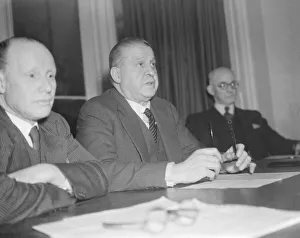 Sir Ben Smith at meeting of Cannock Chase Miners to consider Sunday working at Sir Ben Smith at meeting of Cannock Chase Miners to consider Sunday working at