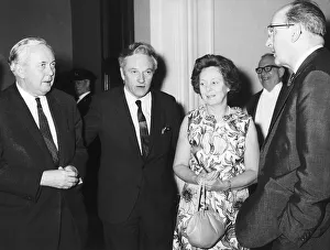 Sir Hugh Cudlipp second left with Harold Wilson 1970 with Mary Wilson Sir Hugh Cudlipp second left with Harold Wilson 1970 with Mary Wilson