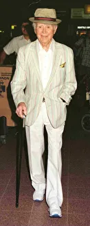 Sir John Mills Veteran actor leaving Heathrow April 1998 for Los Angeles where he Sir John Mills Veteran actor leaving Heathrow April 1998 for Los Angeles where he