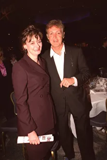Sir Paul McCartney with Cherie Blair May 1999 at the The Mirror Pride of Britain Sir Paul McCartney with Cherie Blair May 1999 at the The Mirror Pride of Britain