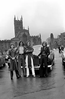 Images Dated 12th January 1975: Slade Pop Group. January 1975 75-00228-001