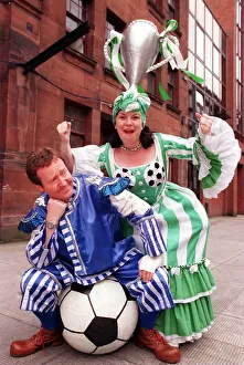 Sleeping Beauty pantomime promotion May 1998 comedy actress Elaine C Smith Sleeping Beauty pantomime promotion May 1998 comedy actress Elaine C Smith