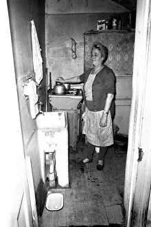 Slum and derelict housing in the West end of Newcastle 1 May 1970 Slum and derelict housing in the West end of Newcastle 1 May 1970