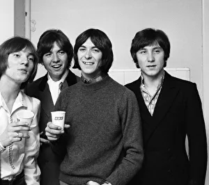 The Small Faces pop group at the BBC Television studios at Lime Grove including Ian The Small Faces pop group at the BBC Television studios at Lime Grove including Ian