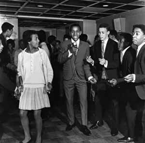 The Sobells, Stanley House Youth Club's own singing group, provide music for dancing The Sobells, Stanley House Youth Club's own singing group, provide music for dancing