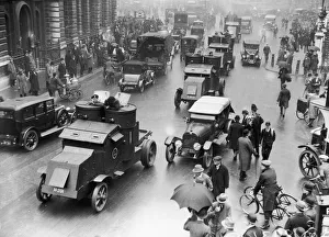 Soldiers seen here patrolling the streets in and around th Bank of England in the City of Soldiers seen here patrolling the streets in and around th Bank of England in the City of