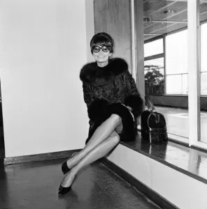 Sophia Loren at London Airport leaving for a weekend in Paris Sophia Loren at London Airport leaving for a weekend in Paris
