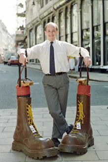 Sotheby's auction of Elton John items. Elton's famous Doc Martin boots were Sotheby's auction of Elton John items. Elton's famous Doc Martin boots were