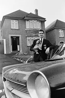 Southampton FC winger and England international Terry Paine pictured outside his Southampton FC winger and England international Terry Paine pictured outside his