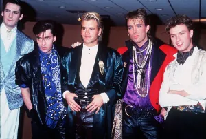 Spandau Ballet pop group at charity concert at Ingliston Edinburgh Spandau Ballet pop group at charity concert at Ingliston Edinburgh