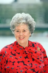 Speaker of the House of Commons Betty Boothroyd at Embankment, London. 27th April 1992 Speaker of the House of Commons Betty Boothroyd at Embankment, London. 27th April 1992