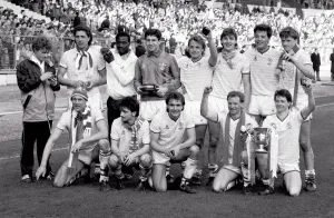 Sport - Football Full members Cup Final Chelse versus Manchester City 23/03/1986 Sport - Football Full members Cup Final Chelse versus Manchester City 23/03/1986