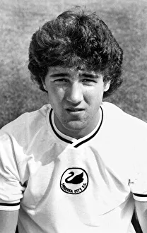 Sport - Football - Swansea City - Dean Saunders 30th July 1981 - Western Mail Sport - Football - Swansea City - Dean Saunders 30th July 1981 - Western Mail