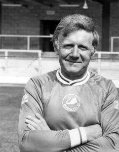 Sport - Football Swansea - Terry Medwin, Swansea City AFC. 30th July 1981 Sport - Football Swansea - Terry Medwin, Swansea City AFC. 30th July 1981
