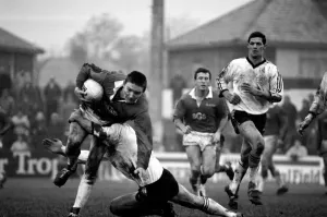 Sport Rugby League Widnes v Bradford. The final score was 30 - 6. November 1985 Sport Rugby League Widnes v Bradford. The final score was 30 - 6. November 1985