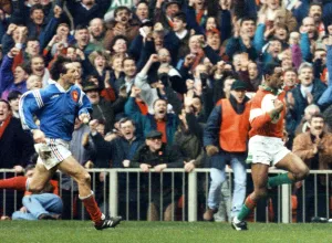 Sport - Rugby - Wales 24 v France 15 - February 1994 - Cardiff Arms Park Sport - Rugby - Wales 24 v France 15 - February 1994 - Cardiff Arms Park