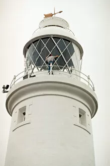 Images Dated 22nd March 1998: Spring clean weekend at St Marys Lighthouse in Whitley Bay