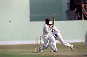 Spt. Cricket. West Indies v. England. April 1990 90-2282-026 Antigua commencing Spt. Cricket. West Indies v. England. April 1990 90-2282-026 Antigua commencing