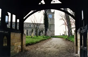St Edwin's Church at High Coniscliffe, 12th March 1992 St Edwin's Church at High Coniscliffe, 12th March 1992