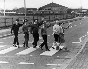 Images Dated 27th March 1985: St Gabriels Primary School pupils at Ormesby have been crowned junior Highway Code
