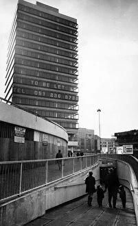 Images Dated 9th March 1971: St Johns Shopping Centre, Liverpool 9th March 1971