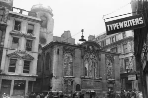 St Swithin's Church in Cannon Street, Central London St Swithin's Church in Cannon Street, Central London