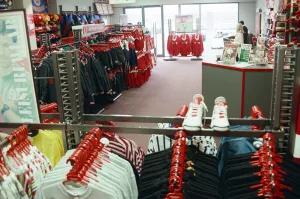 The Staff at the Boro club shop, 3rd January 1996 The Staff at the Boro club shop, 3rd January 1996