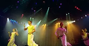 Images Dated 20th July 1993: Take That on stage at their concert in Manchester July 1993