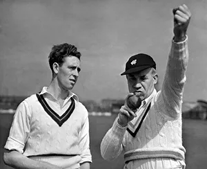 Stan Worthington the old Derbyshire and England player now coach for Lancashire Stan Worthington the old Derbyshire and England player now coach for Lancashire