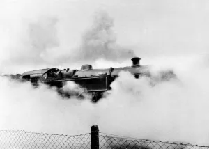 Standard tank engine number 80079 covered in steam on the Bridgenorth to Kidderminster Standard tank engine number 80079 covered in steam on the Bridgenorth to Kidderminster