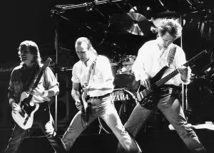 Status Quo - Francis Rossi lead singer with Rick Parfitt Status Quo - Francis Rossi lead singer with Rick Parfitt