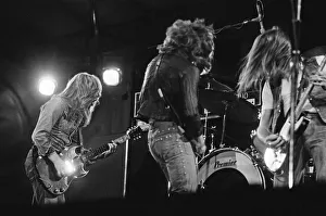 Status Quo perform at The Reading Festival on Saturday 25th August 1973 Status Quo perform at The Reading Festival on Saturday 25th August 1973