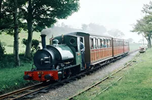 Images Dated 1st May 1973: Steam train on the Talyllyn railway line which runs for 7