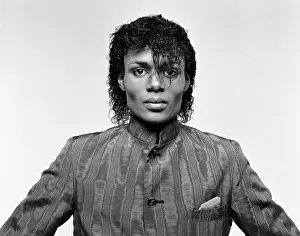 Stedman Pearson of pop group Five Star. December 1984 Stedman Pearson of pop group Five Star. December 1984