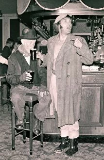 Images Dated 20th August 1974: Steptoe and Son at Shepherds Bush Local Pub public house Drink drinking